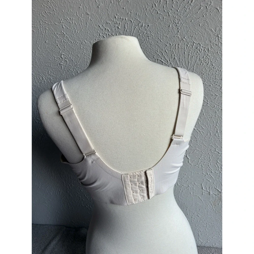 Cacique 38D Lightly Lined Full Coverage Underwire Bra Beige Nude 1142245